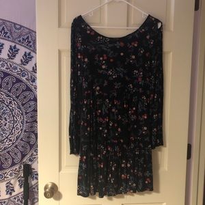 American Eagle Floral Babydoll Dress